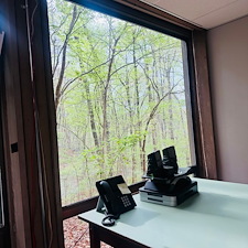 Custom-Roller-Shades-at-the-University-of-Georgia-Botanical-Gardens-Offices-in-Athens-GA 1